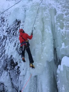 Ice climbing
