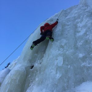 Ice climbing